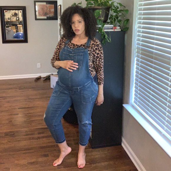 plus size maternity overalls